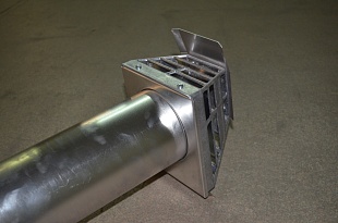 Коаксиальный дымоход для газового камина КАРМА ART W
